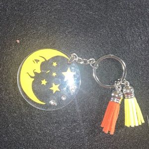 Celestial Sun Handmade Keychain